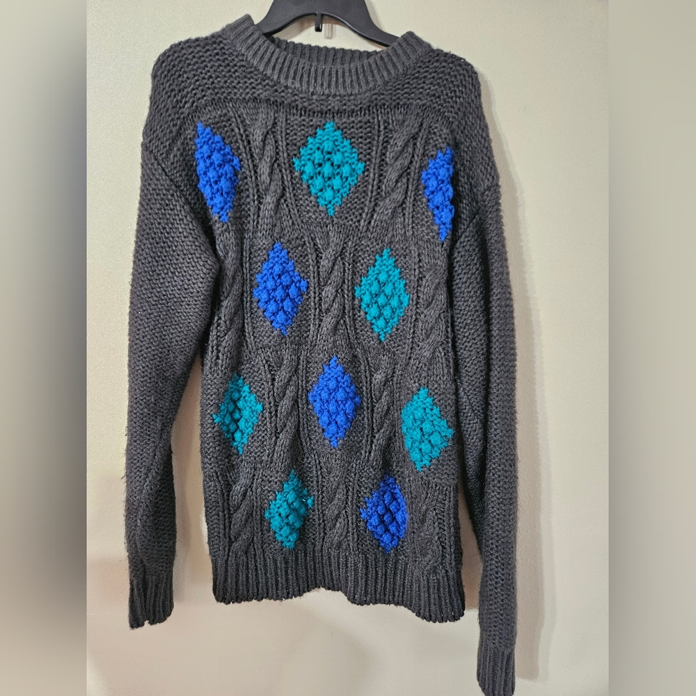 VTG 80s Botany 500 Grandpa Sweater XL
